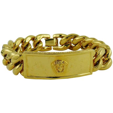 versace mens bracelet|vintage versace bracelet.